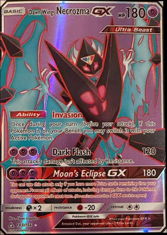 Dawn Wings Necrozma GX