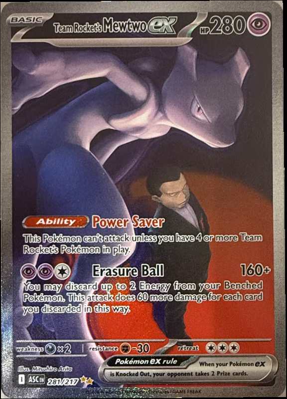Team Rocket's Mewtwo ex