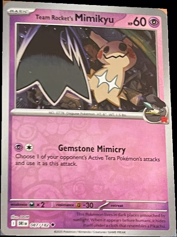 Team Rocket's Mimikyu