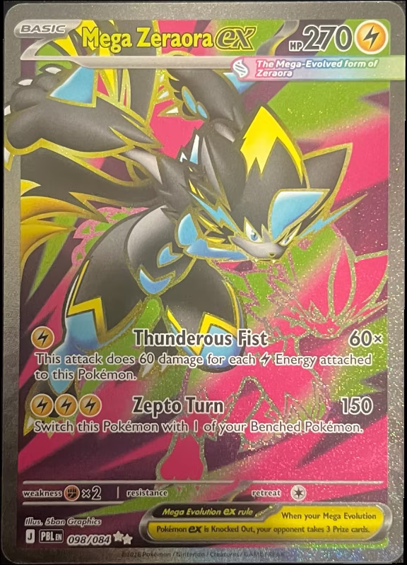 Mega Zeraora ex