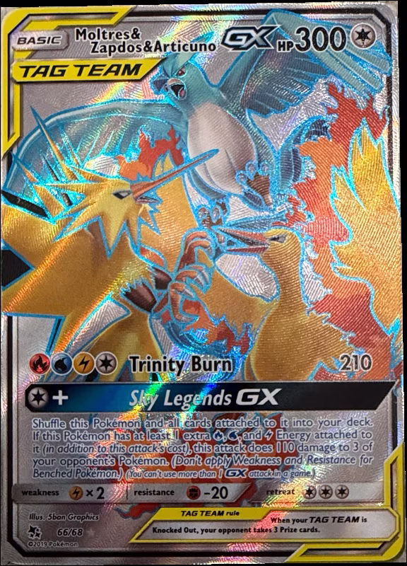 Moltres & Zapdos & Articuno GX