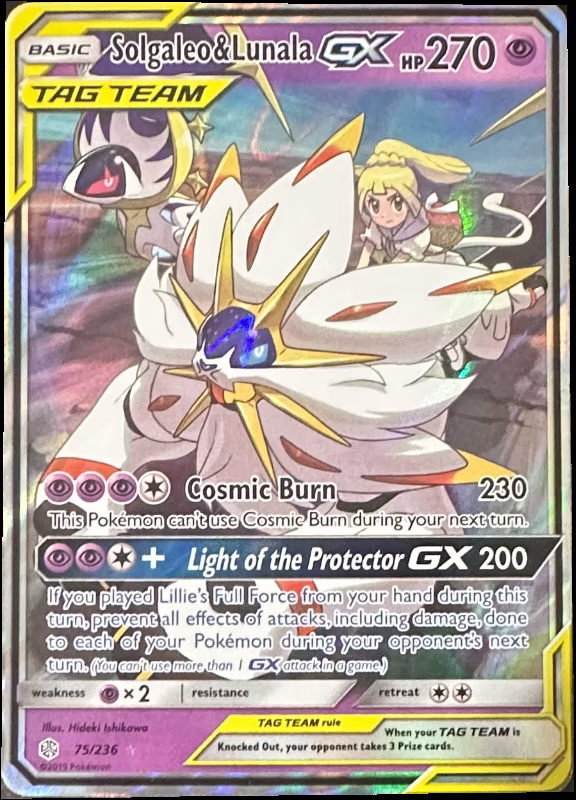 Solgaleo & Lunala GX