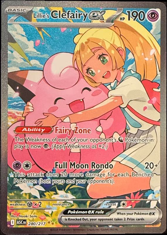 Lillie's Clefairy ex