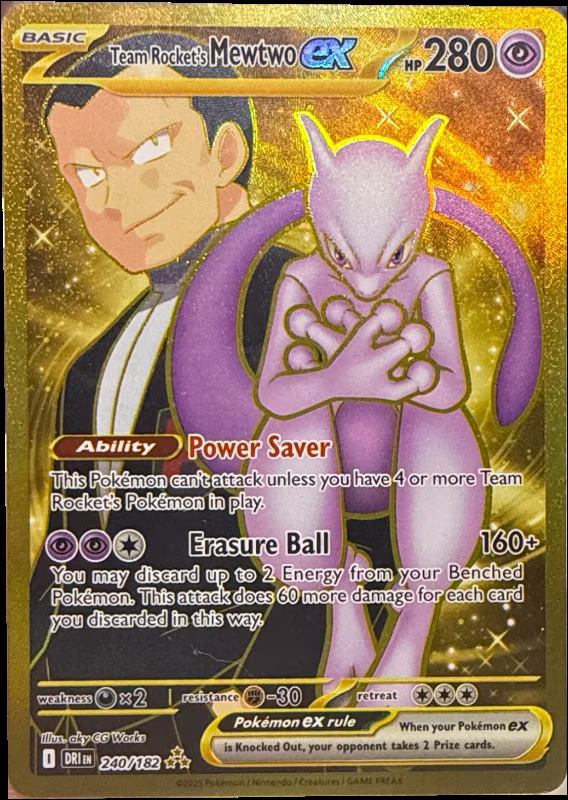 Team Rocket's Mewtwo ex