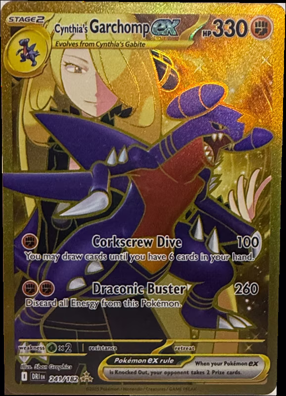 Cynthia's Garchomp ex