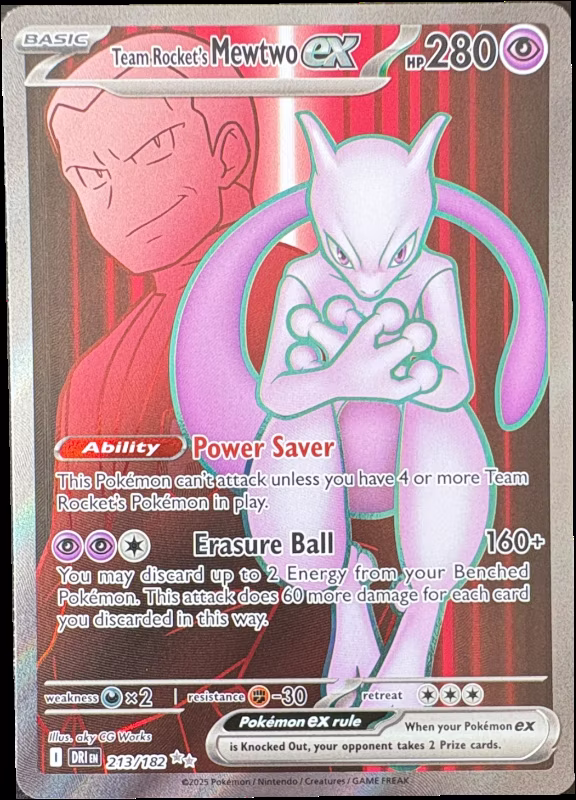 Team Rocket's Mewtwo ex