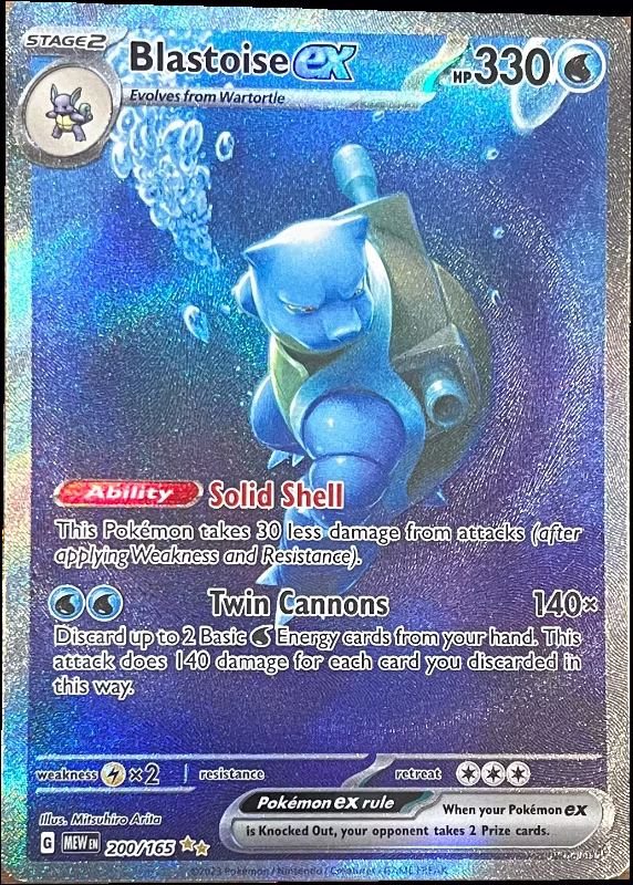 Blastoise ex