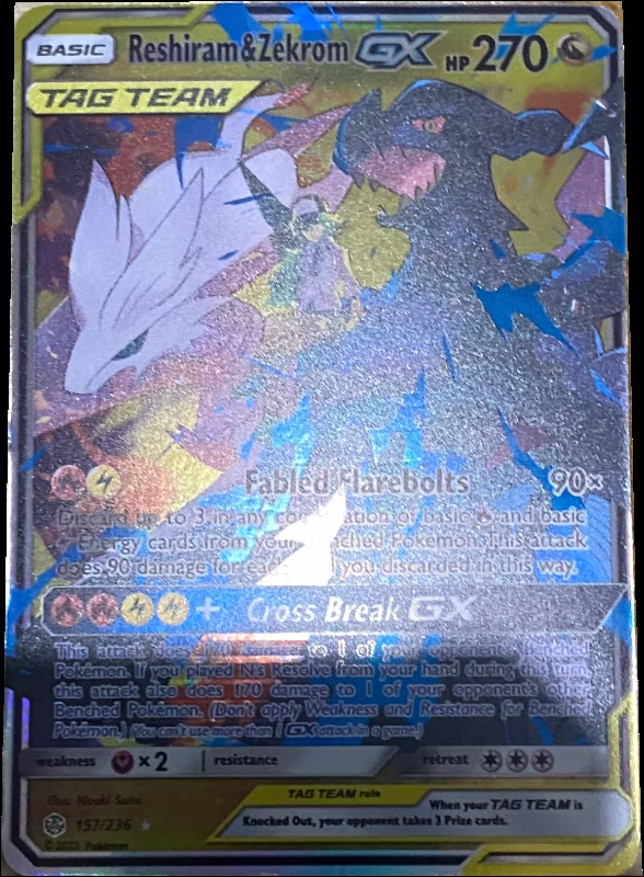Reshiram & Zekrom GX