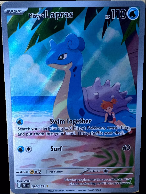 Misty's Lapras