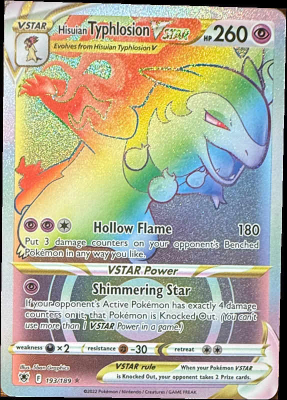 Hisuian Typhlosion VSTAR