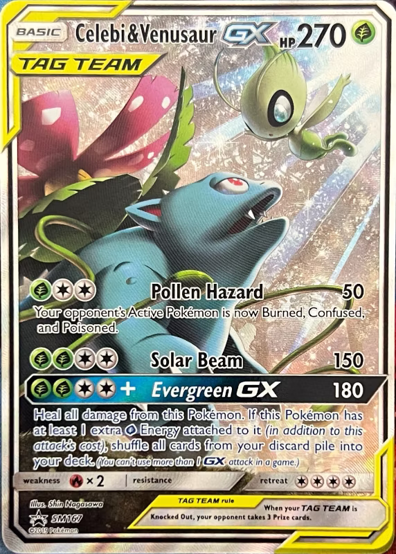 Celebi & Venusaur GX