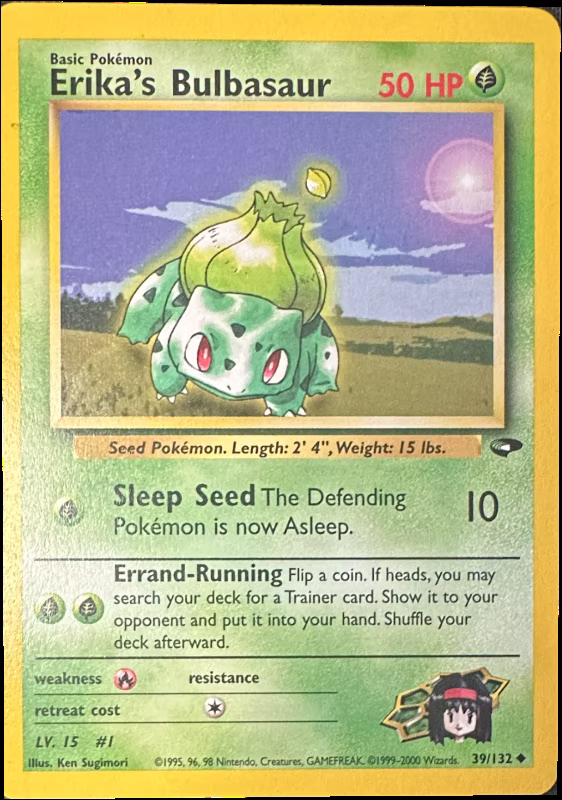 Erika's Bulbasaur
