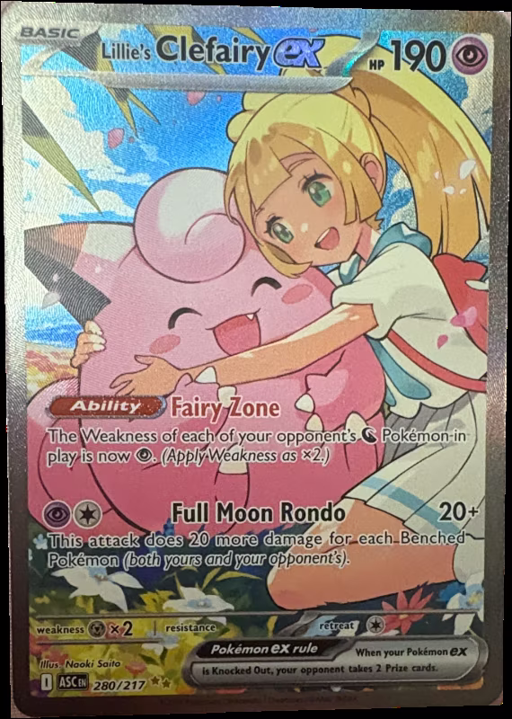 Lillie's Clefairy ex