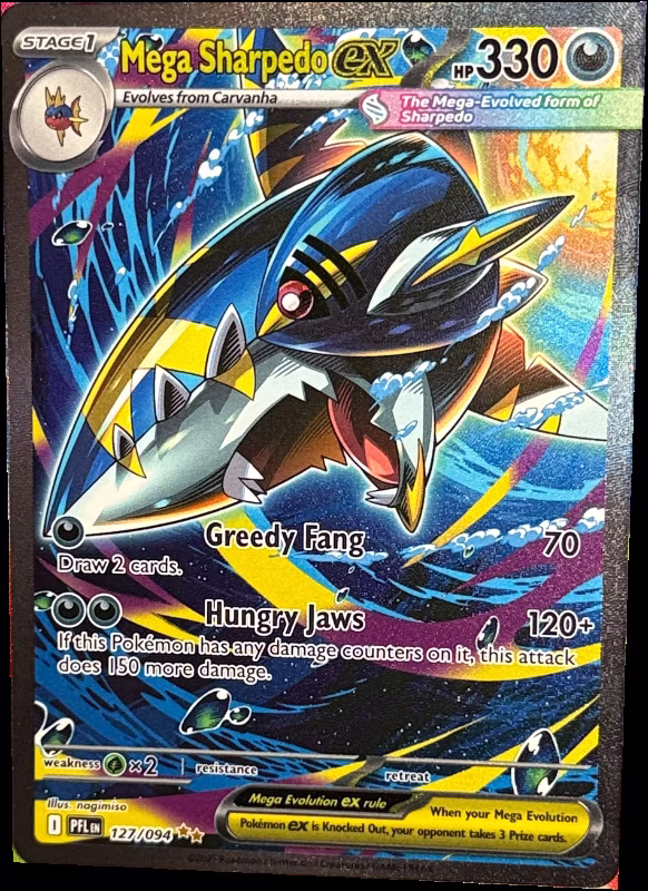 Mega Sharpedo ex