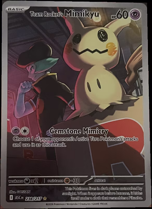 Team Rocket's Mimikyu