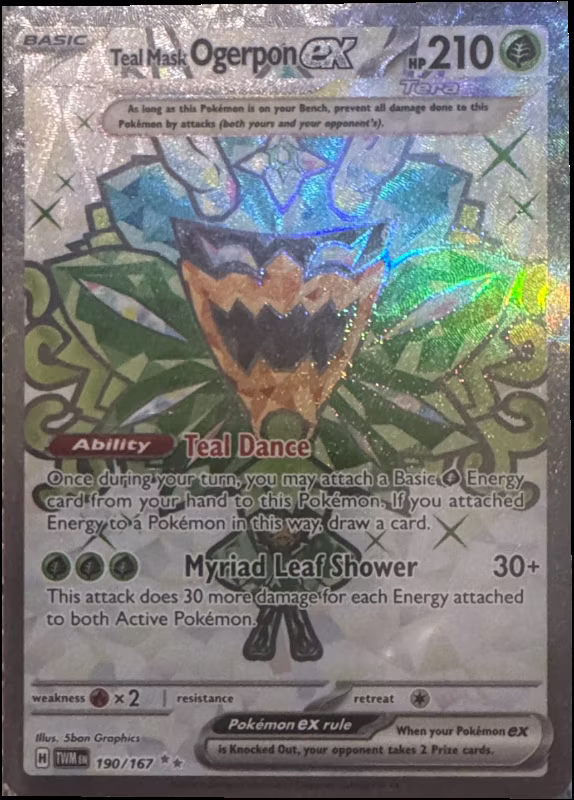 Teal Mask Ogerpon ex
