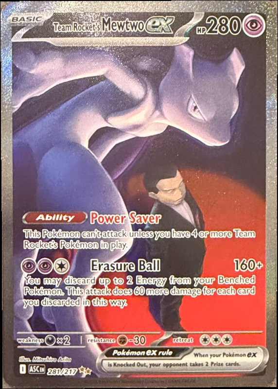 Team Rocket's Mewtwo ex
