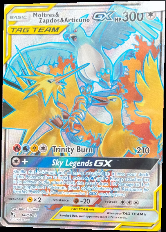 Moltres & Zapdos & Articuno GX