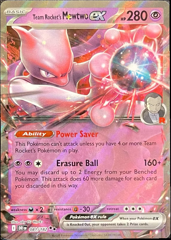 Team Rocket's Mewtwo ex