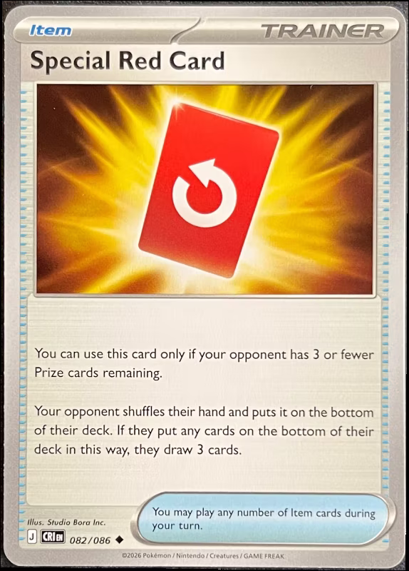 Special Red Card