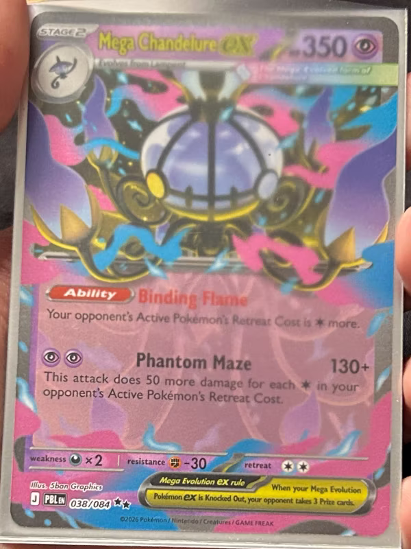 Mega Chandelure ex